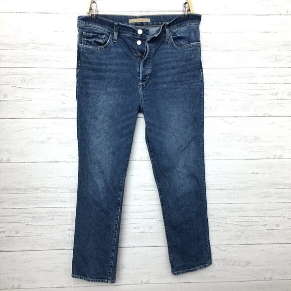 Joe's Jeans The Honor High Rise Vintage Straight Button Fly size 30 length 28" - Picture 1 of 9